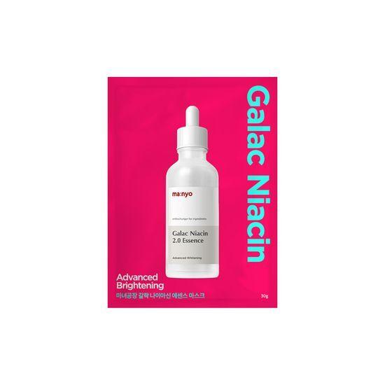 ma:nyo galac niacin essence transparent glow mask 1 sheet