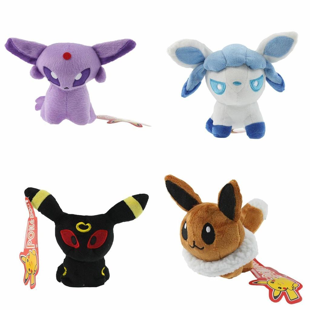 Entzückende Mini 5'' Pokemon Plüschtier Puppenkollektion mit dem niedlichen Evoli und seinen Freunden