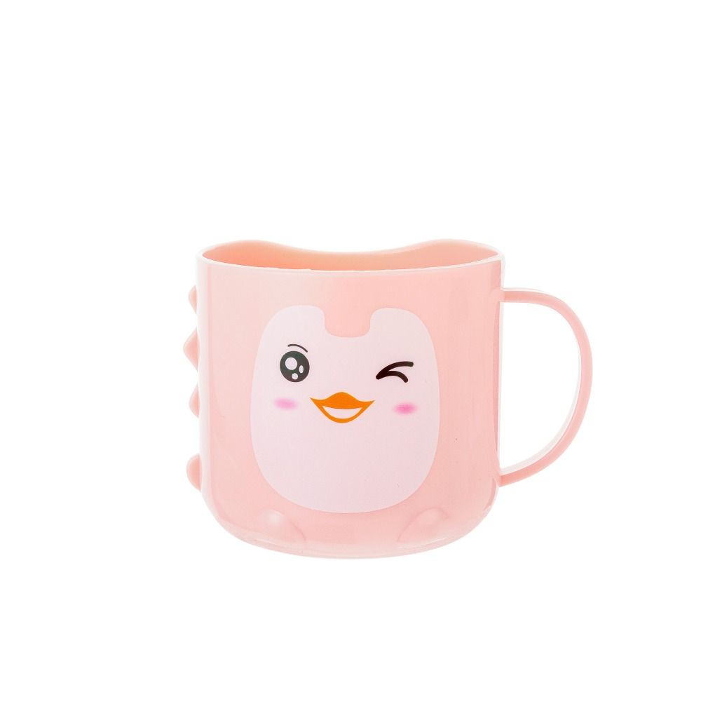 Pingvin Barn Baderom Liten And Tannbørste Småbarn Munnskyllkopp Pussing av Tenner