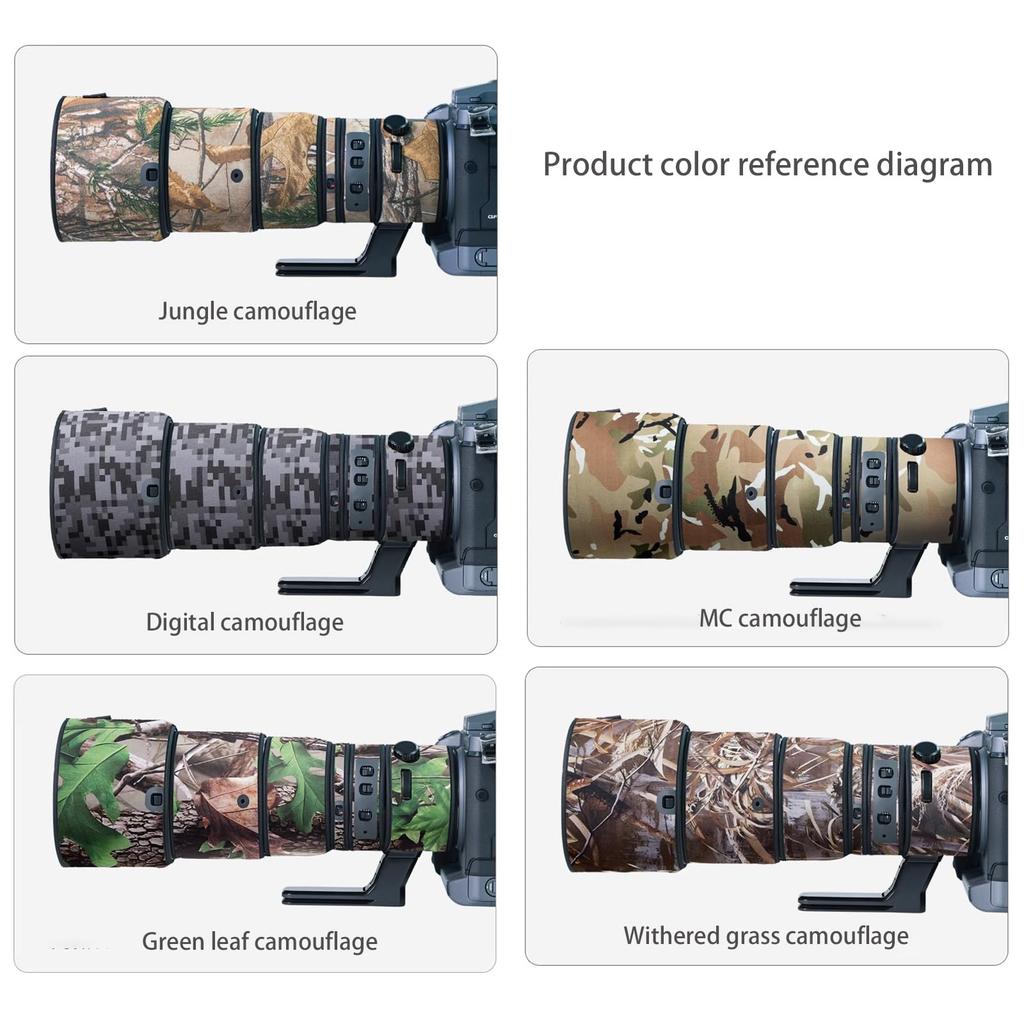 COMEOXO Sigma Lens Cover Waterproof Material Lens Protection Cover for Sigma 500mm DG DN OS Telephoto Lens Coat Lens Camouflage Protective Cover