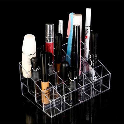 Acrylic Nail Polish Display Organizer 9/24/36/40 Grid Manicure Cosmetics Jewelry Display Stand Holder Clear Acrylic Makeup Box