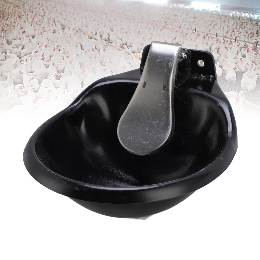 Livestock Automatic Waterer Bowl Steel Thickened Large Capacity Drinking Water Bowl Water Fountain f