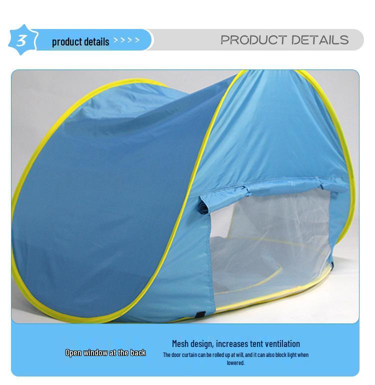 Children's Outdoor Beach Tent Sunshade and Water Play
