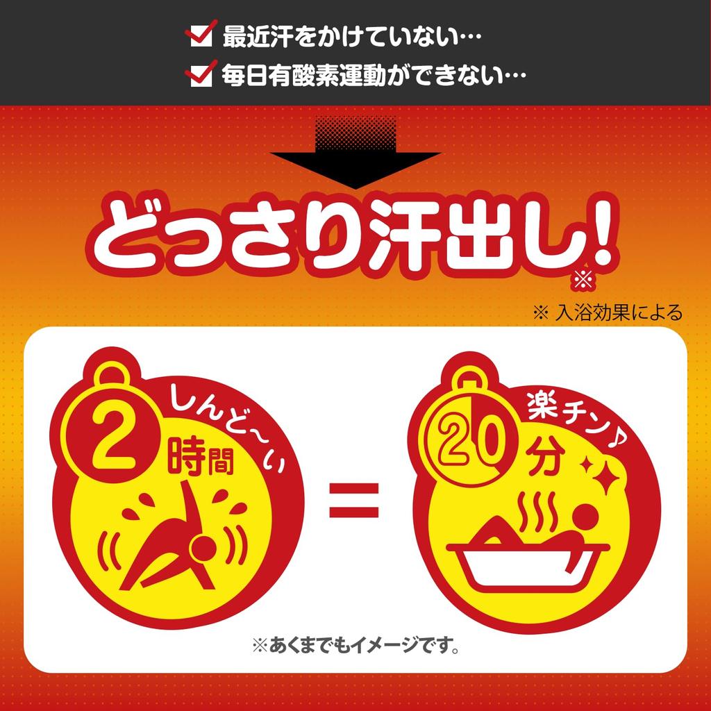 Relax Spring Germanium with Hot Organic Hot Spring and Bath Salts for Beautiful Skin Bath, 40g, Water, Sweat-Reducing, Germanium, Water,