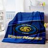 Inter Milan Customize Your Name Blanket Throw Personalized Blanket Soft Warm Cozy Throw For Sofa Living Room Office Chair Bedding Ideal for All Season