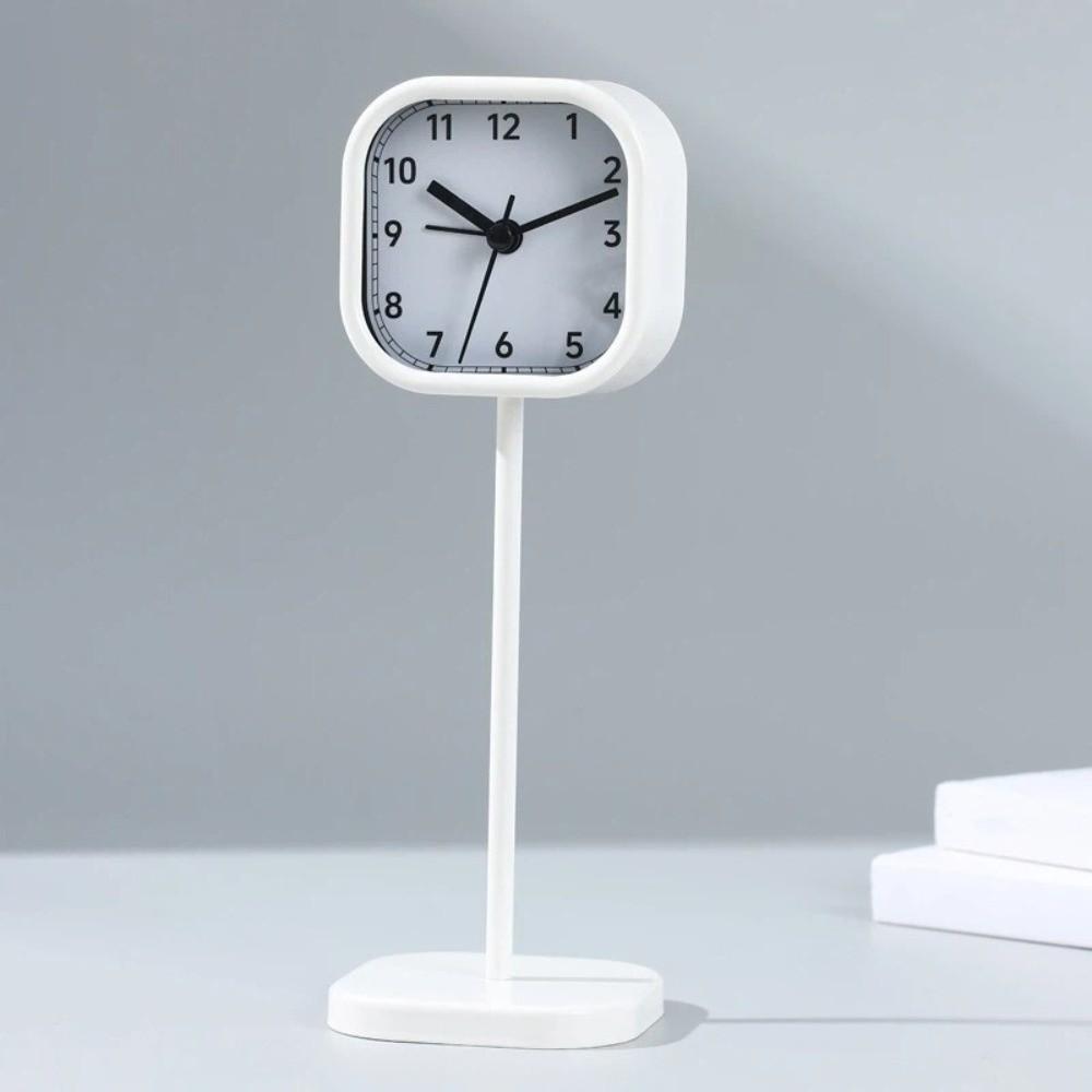 Düşmeye Dayanıklı Masaüstü Standlı Saat Vintage Masa Saati Yatak Odası Dekorasyonu Mekanik Zamanlayıcılı Saat Yatak Yanı