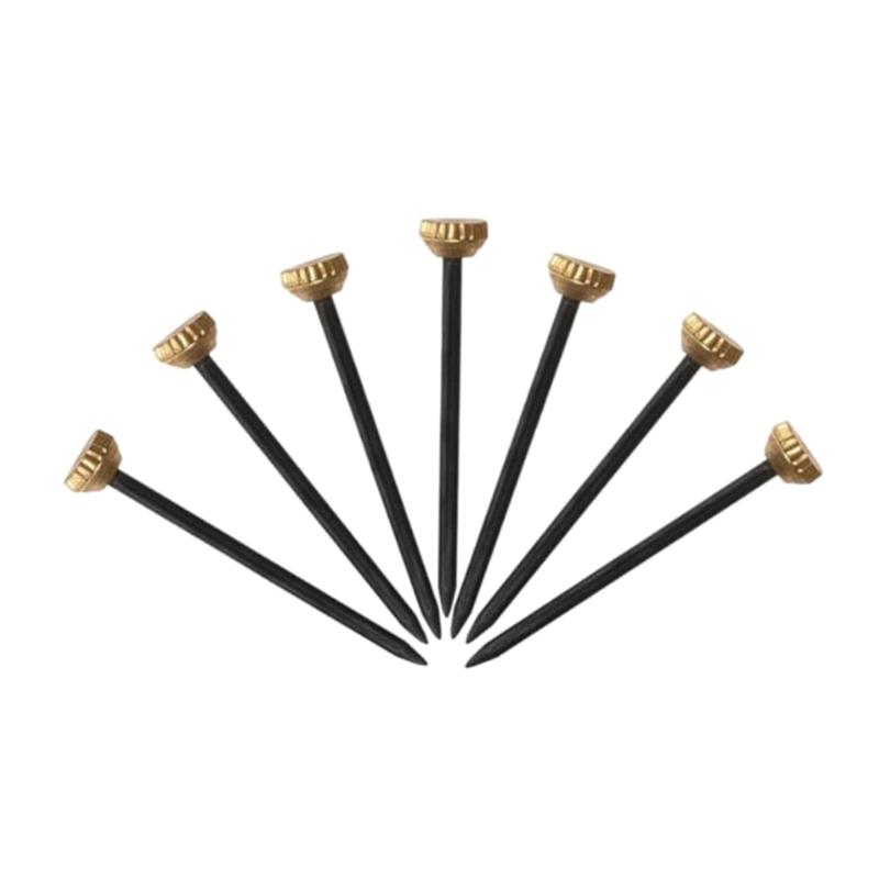 Versatile Half-round Head Nails Picture Frame Tacks for Various Surfaces 50 Pack