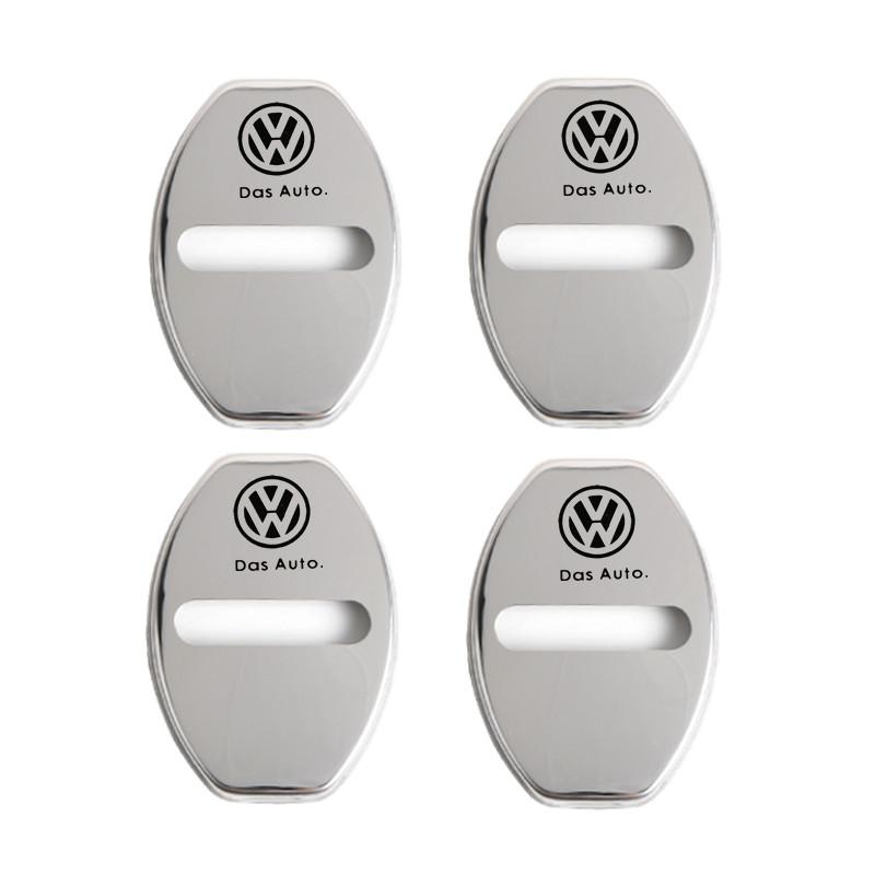 

2026 Hot For VW VOLKSWAGEN Car Door Lock Protective Cover For Volkswagen GOLF 5 Tiguan Polo Golf 6 Golf 7 Jetta Accossories Car разноцветный