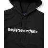 ThisisneverThaT T Logo Hoodie Black
