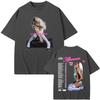 Nessa Barrett Aftercare Tour T-shirt Heren Dames Mode Pop Punk Muziek T-shirts Unisex Vintage Oversized T-shirts