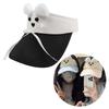Empty Top Sun Hat for Girls Balletcore Bows Cartoon Puppy Ear Hat for Sports Gym Mountain Camping Hat Outdoor Activity  Pink