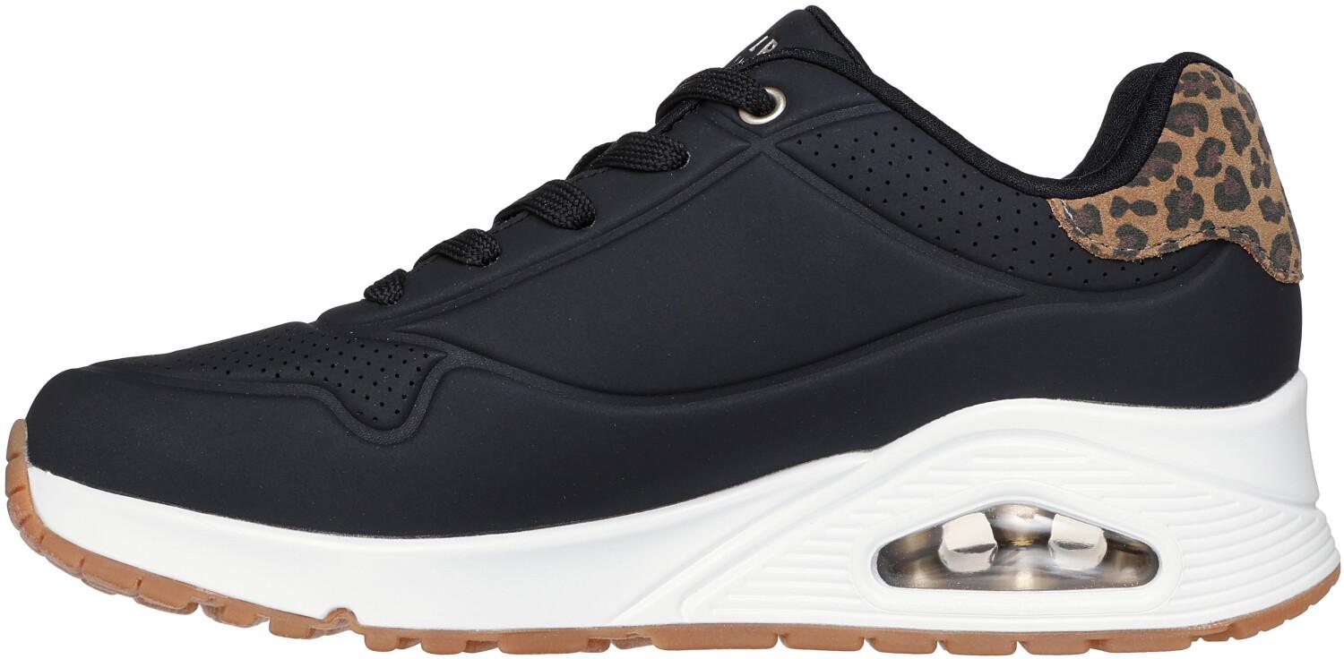 

Кроссовки Skechers Uno Jungle Nite черные леопардовые туфли 37