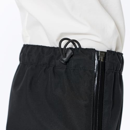 GORE-TEX Gaiter Spats for Outdoor and Climbing, Long, with Stirrups, Unisex, Black, Size M