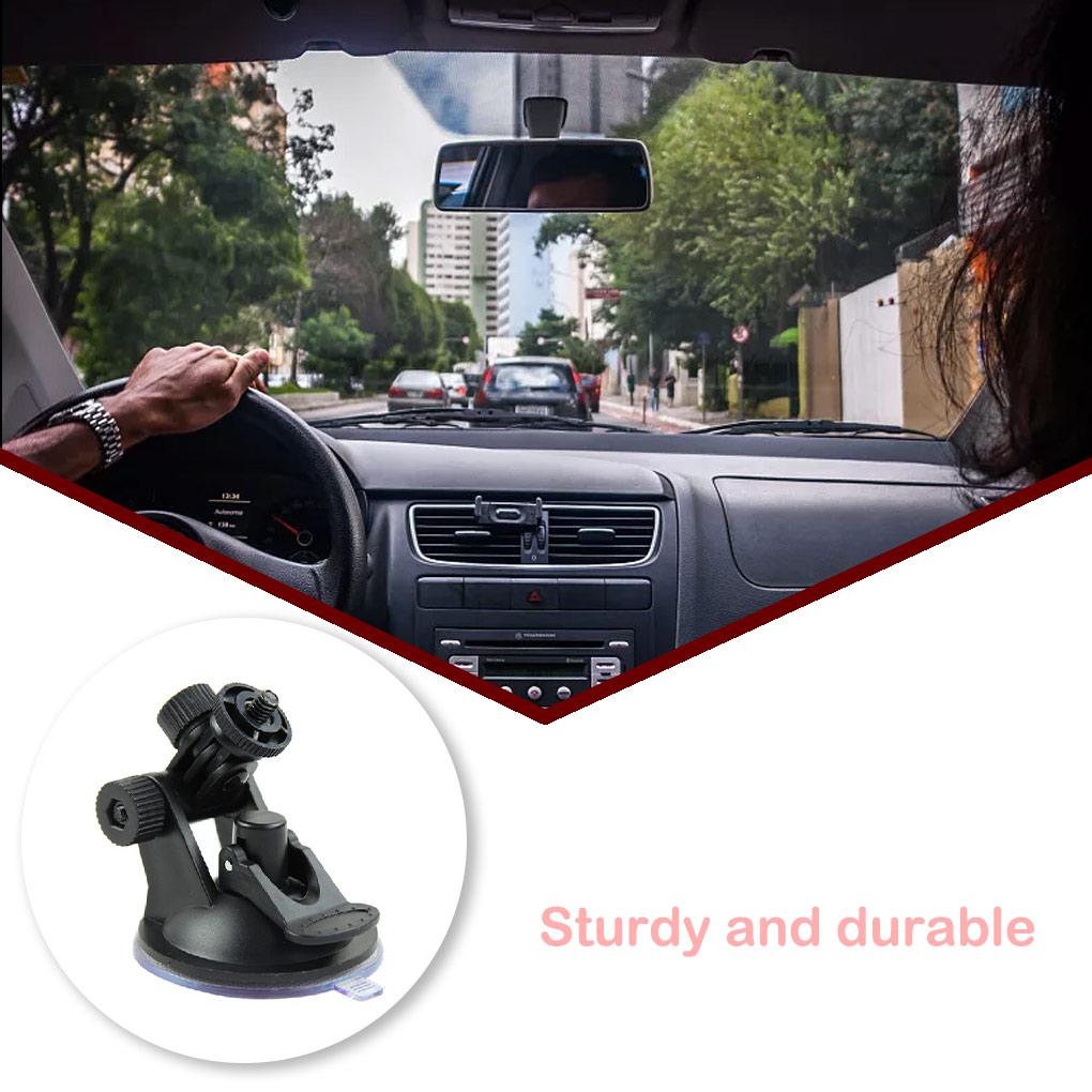 Dash Cam Mini Stand Wear-resistant Durable Car Holder Strong Grip Suction Cup Bracket Recording Camera Stands Windshield