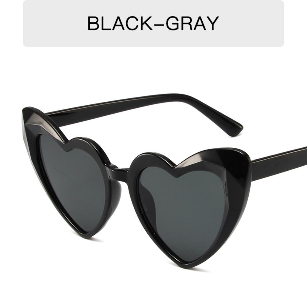 

Vintage Heart-Shaped Sunglasses for Women Girl Fashionable Beach Party Birthday Photo Eyewear Luxury Brand Designer Sun Glasses Other