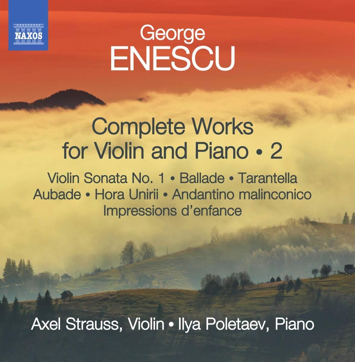 

CD G. ENESCU - Complete Works for Violin 8572692 Non Japan ObiClassical Used