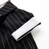 Pet Dog Formal Suit Costume Puppy Clothing Bow Tie Stripe Size S Small Dogs Warm Stylish Outfit For Weddings Parties