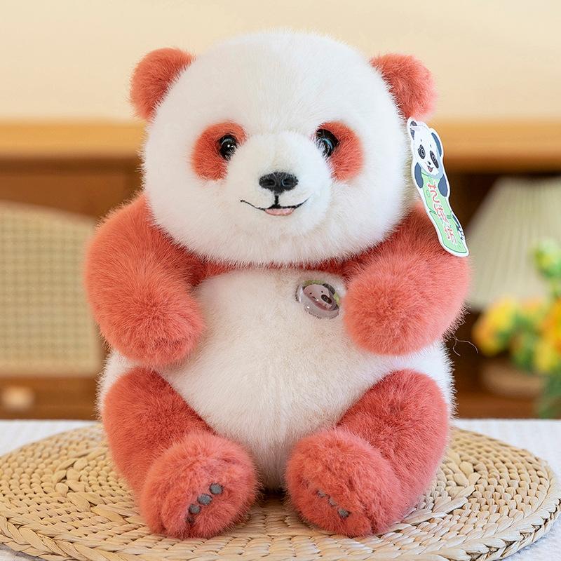 The Same Giant Panda Huahua Qizai Doll Plush Toy Simulation Doll Grab Machine Doll Birthday Gift