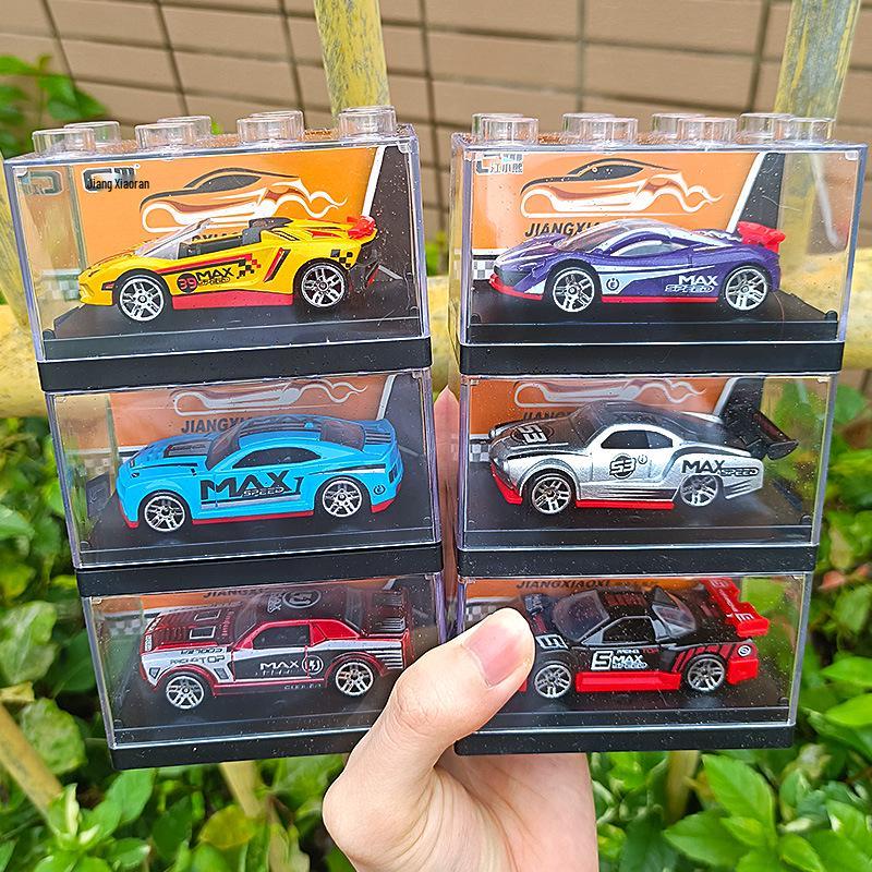 Alloy Pull-Back Sports Car Toy - Racing Model for Kids