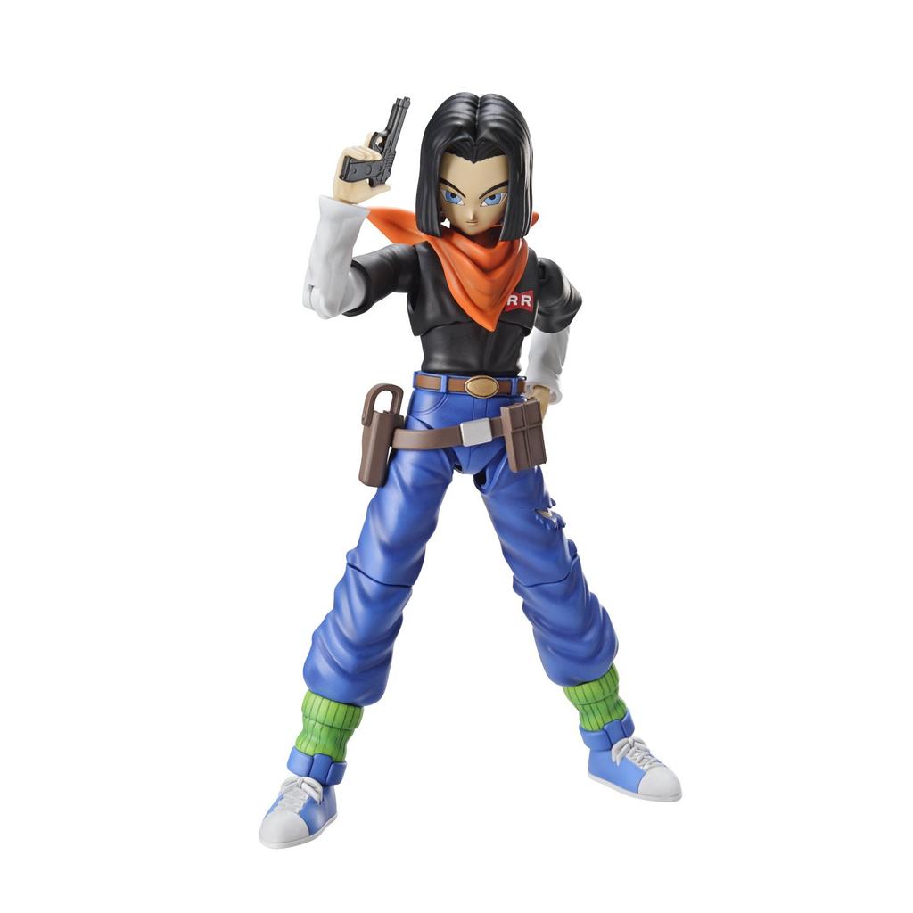 Standard Dragon Ball Android 17 Plastikmodell Figur-rise Farbcodiert