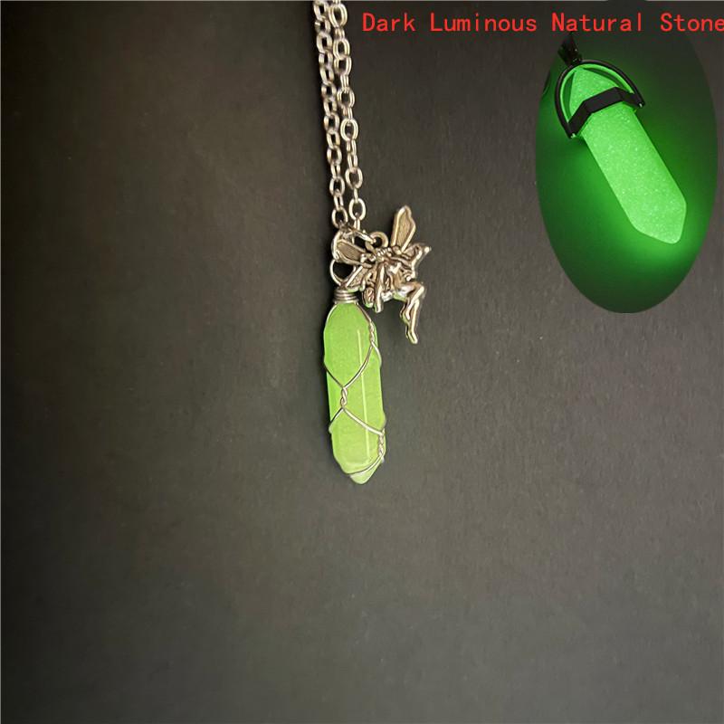 Fashion Fairy Wing Pendant Necklace With Alloy Chain For Women And Men