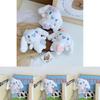 Soft And Charming Dog Plush Keychain Adorable Doggie Stuffed Toy For Bags