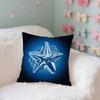 Quiet And Ethereal Blue Case Plush Fabric Soft Pillowcase Double Sided Print Cushion Cover Household Gifts