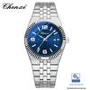 CHENXI Men's Fashion Stainless Steel Automatic Mechanical Watch with Calendar & Luminous Waterproof Features
