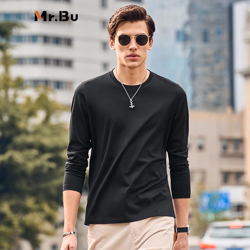 Mr. Bu Men s Long Sleeve T-Shirt 2XL