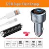 120W Dual Car Charger for Xiaomi and Apple - Super Fast Charging Adapter