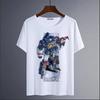 Pure Cotton Breathable Childrens Tshirt Transformers Optimus Prime Printed Fashionable Parentchild Outfit for Men and Women