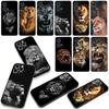 Cover for Motorola Moto G04 G13 G14 G45 G22 G23 G20 G32 G34 G35 G64 G82 G84 G53 G60 G72 E14 E15 E13 E22 E20 Case Lion Art Animal