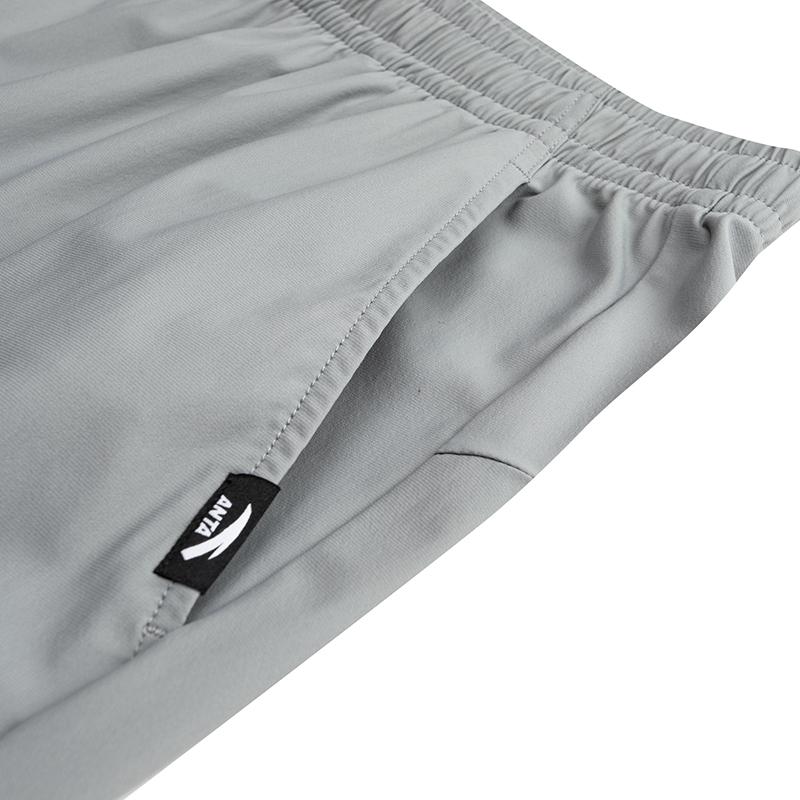 Anta Mens Training Nine-Point Pants Summer 2026 Knitted Sports Pants Men bottoms Night-Blue-Gray 952628303-1