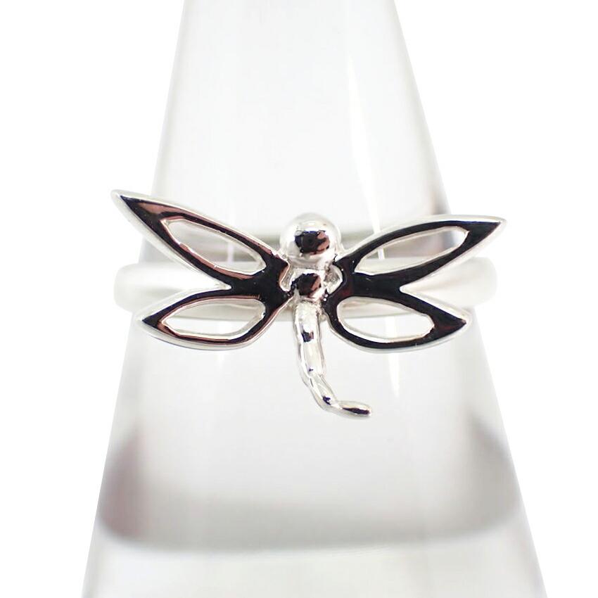 

[Б/у] Кольцо TIFFANY/Tiffany 925 Dragonfly No. 12 [г395-25]