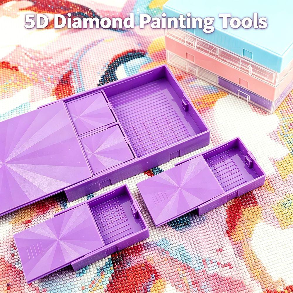 Multi-grid Diamond Painting Tray Diamond Painting Tools Diamond Sorting Plate  Art Lovers