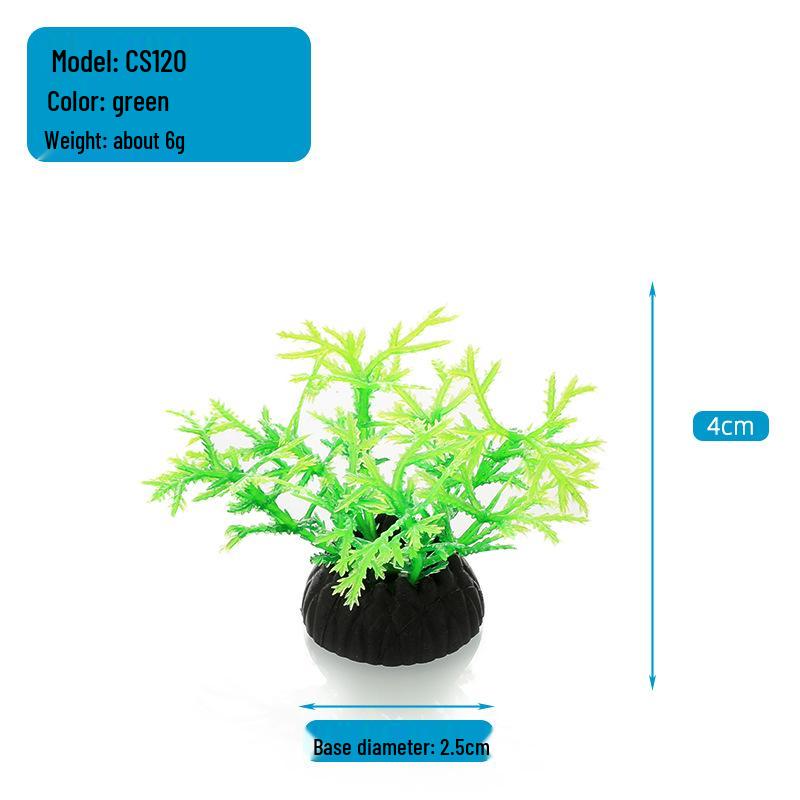 Yapay Akvaryum Dekorasyonu: Plastik Su Bitkileri ve Çiçekleri