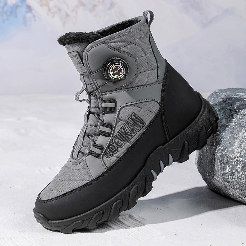 new style men's casual fashion warm snow boots, low temperature resistant, autumn and winter style