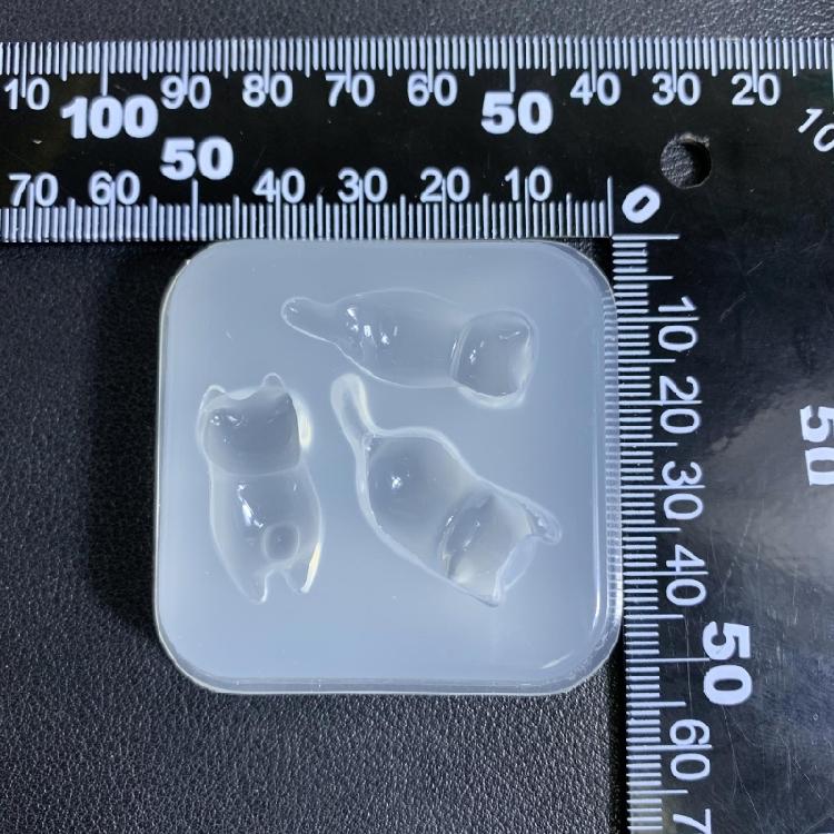 Cat Theme Jewelry Mould Durable Silicone Mold Goldfishes Mould for Cake Making