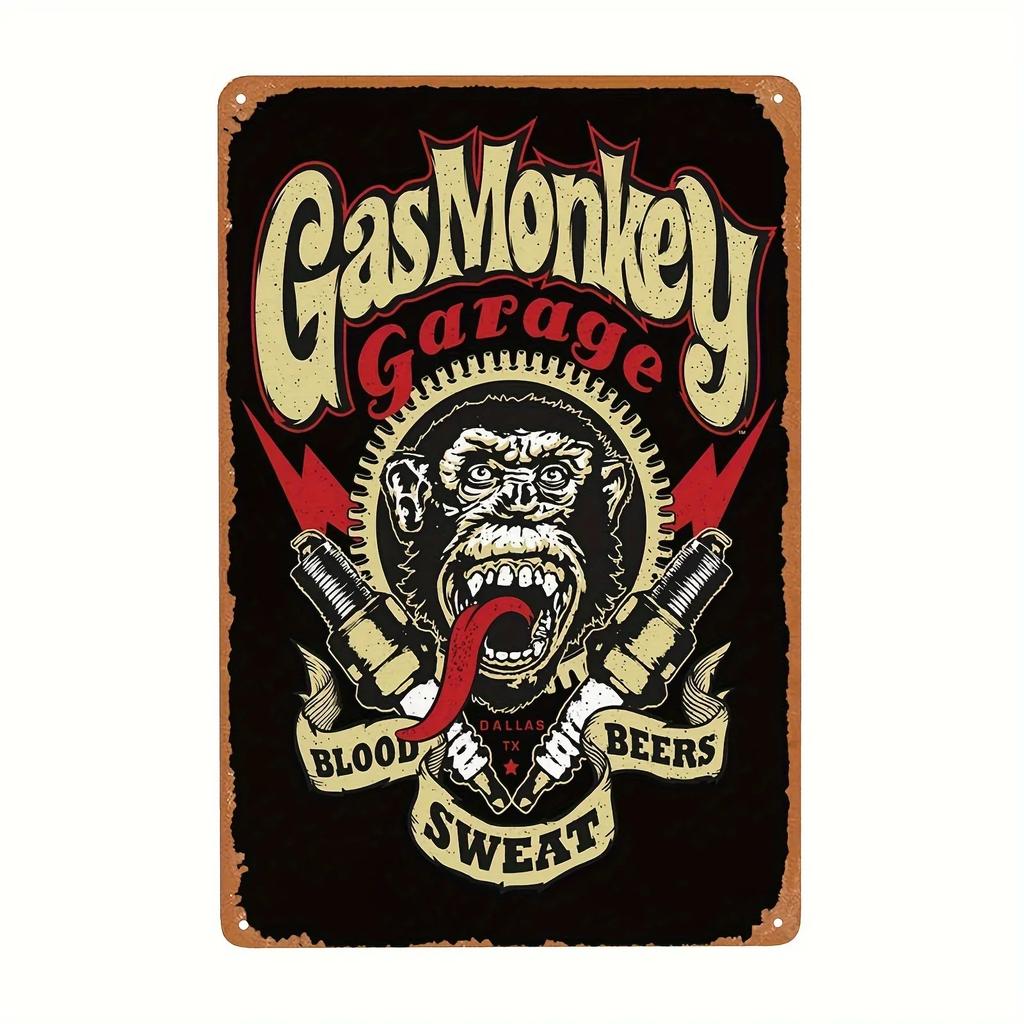 Car Gas Oil Sign Vintage Lubricant Metal Billboard Wall Plate Poster Decor Garage Auto Repair Shop Tin Sign Decorative Plaque