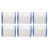 6 BUC Cartuș Filtru Pompă Apă de Rezervă Set Elemente Filtru Poliester Piscină