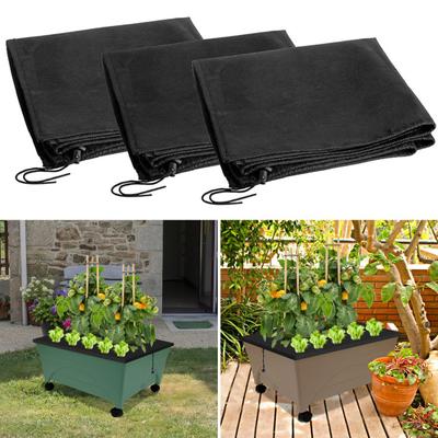 Mulch Covers with Drawstrings Easy-to-Use Breathable Material Plant Growth City Picker Raised