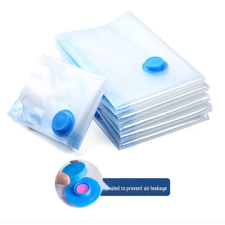 Thickened 3D Vacuum Compression Bags for Clothes and Quilts - No Pump Needed
