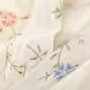 Summer Muslin Pajamas for Women Cardigan V-neck Short-sleeved Shorts 2pcs Sleepwear Floral Sweet Kimono Cotton Pajama