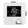 Voice Controlled Smart Thermostat with Weekly Programmable Schedule and Energy Saving Mode Compatible with and App