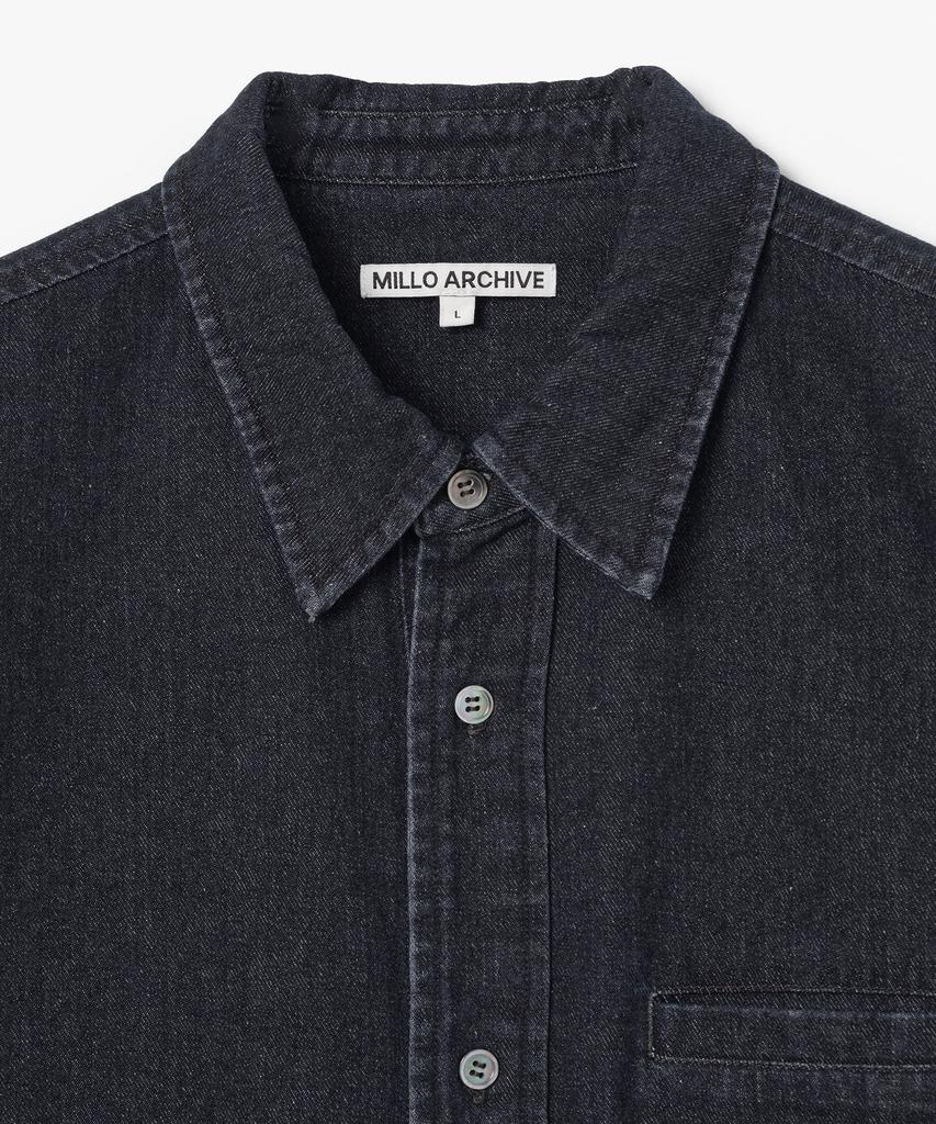 MILLO ARCHIVE Easy Drop Denim Shirt [Indigo]