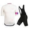 Mens Cycling Jersey Set Breathable Short Sleeve Road Mountain Bike Apparel Sportswear