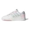 adidas Originals Drop Step 2.0 Confortables Polyvalentes Antidérapantes Durables Basse Tige Chaussures de Skateboard Baskets pour Femmes Blanc Rose JP5888