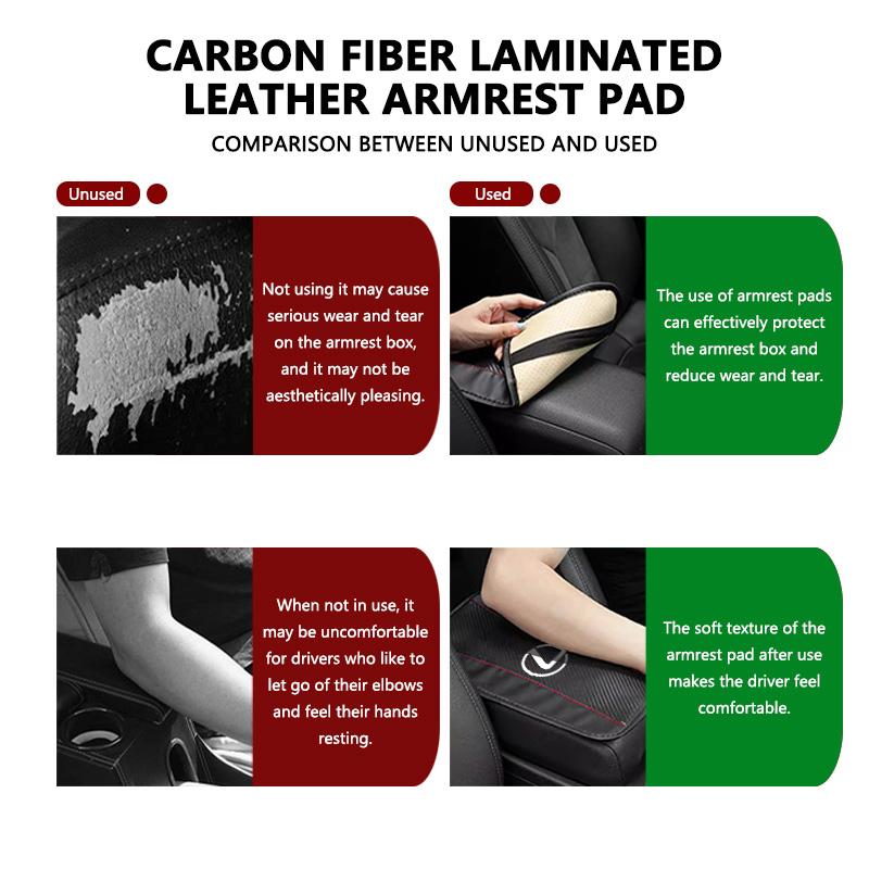 Car Center Console Box Protector Pad Armrest Mat Non-slip Cover For Lexus IS350 ES350 IS250 IS460 IS220h IS300 LX570 UX250h AEV1