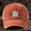 Fun Letter Print Baseball Hat, Fashionable and Versatile Peaked Cap, Men's Outdoor Hat
