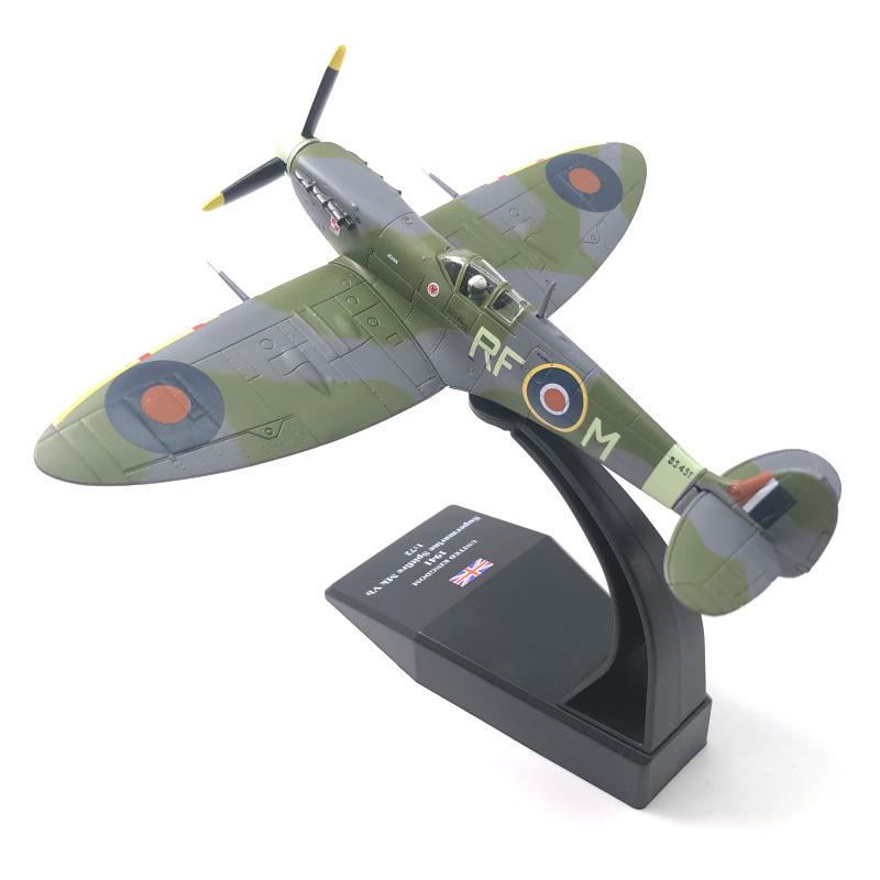 Jason Tutu 1/72 Scale Spitfire Fighter Diecast Metal Military Aircraft Model Collection Drop Shipping